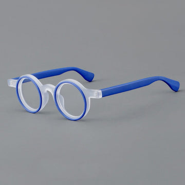 Giusy Round Classical Acetate Eyeglasses Frame Round Frames Southood Blue